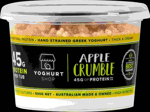 TYS 6x500gm APPLE CRUMBLE GREEK YOGHURT