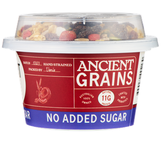 TYS 6x170gm ANCIENT S/FOOD GREEK YOGHURT