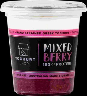 TYS 6x190gm MIXED BERRY GREEK YOGHURT