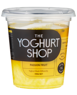 TYS 6x190gm PASSIONFRUIT GREEK YOGHURT