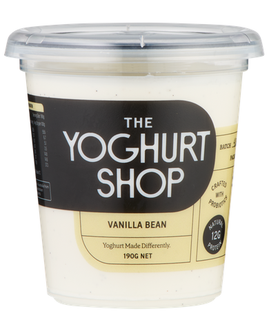 TYS 6x190gm VANILLA BEAN GREEK YOGHURT