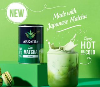 ARKADIA 6X220gm LATTE MATCHA ORIGINAL