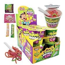 KIDS FRENZY 12x53gm SOUR NOODLE CUP