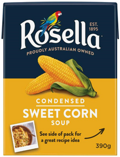 ROSELLA 10x390gm CONDENSED S/CORN SOUP