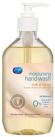 ENYA 12x500ml MILK & HONEY HAND WASH