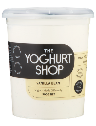 TYS 4x900gm VANILLA BEAN GREEK YOGHURT