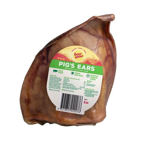 BOW WOW 24x1pk PIG EAR SINGLE