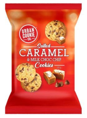 URBAN COOKIE CO 8x225gm SALTED CARAMEL