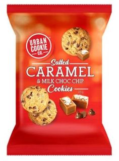 URBAN COOKIE CO 8x225gm SALTED CARAMEL