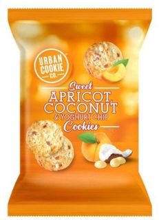 URBAN COOKIE CO 8x225gm APRICOT COCONUT