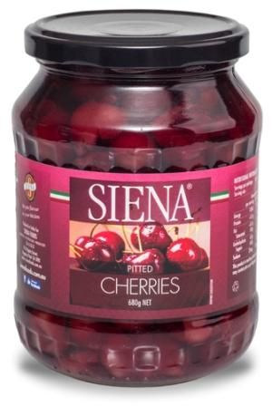 SIENA 6x680gm PITTED MORELLO CHERRIES