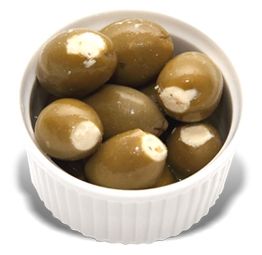 PALOMBA (6) 1.5kg GREEN OLIVES-FETTA