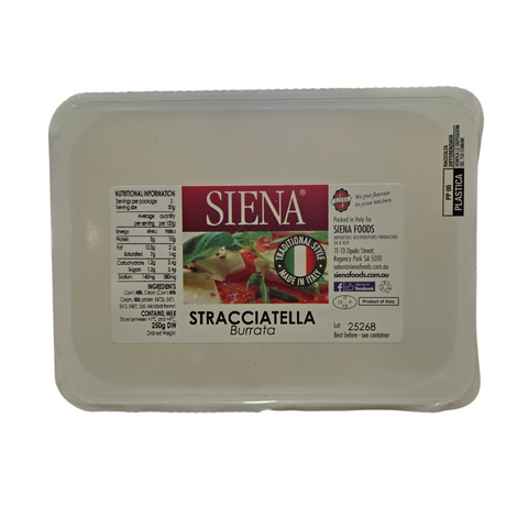 SIENA 8x250gm ITALIAN STRACCIATELLA
