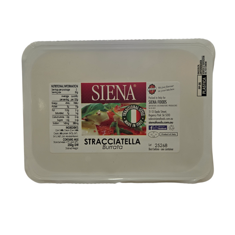 SIENA 8x250g TRAY ITALIAN STRACCIATELLA