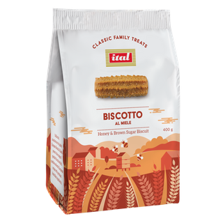 ITAL 10x400g BISCOTTO HONEY