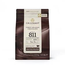 CALLEBAUT 2.5KG(8)DARK CHOC  BUTTONS