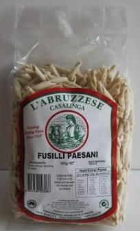 L'ABRUZ CASALINGA 12x500gmFUSILLI PAESAS