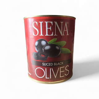 SIENA 6xA10 BLACK SLICED OLIVES