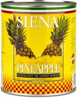 SIENA 6xA10 PIZZA CUT PINEAPPLE