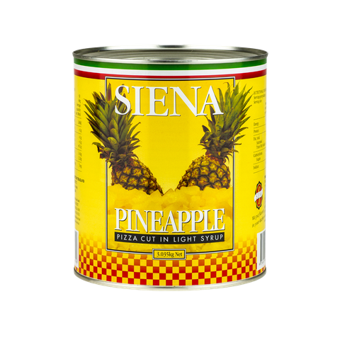 SIENA 6xA10 PIZZA CUT PINEAPPLE