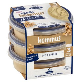 CHRIS' 6x(3x60gm) FUN SIZE HOMMUS