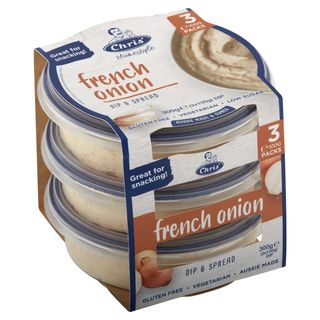 CHRIS' 6x(3x60gm) FUN SIZE FRENCH ONION