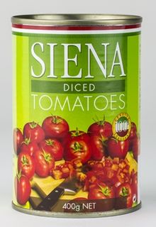 SIENA 12x400gm DICED TOMATOES