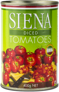 SIENA 12x400gm DICED TOMATOES