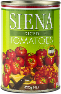 SIENA 12x400gm DICED TOMATOES