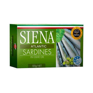 SIENA (4) 12x120g SARDINES OLIVE OIL