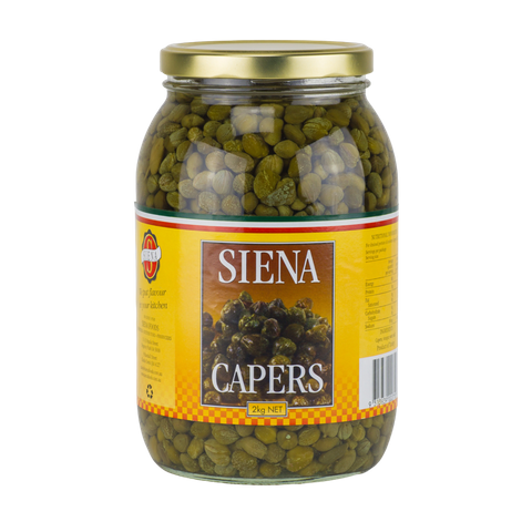 SIENA (6) 2kg CAPERS IN BRINE JAR