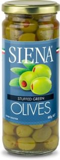 SIENA 6x440g STUFFED GREEN OLIVES