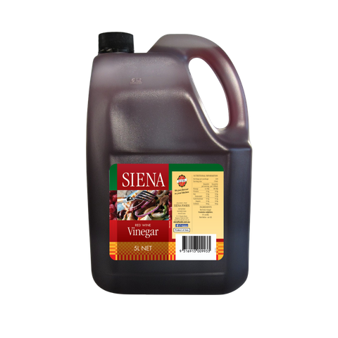 SIENA (2) 5lt ITALIAN RED WINE VINEGAR