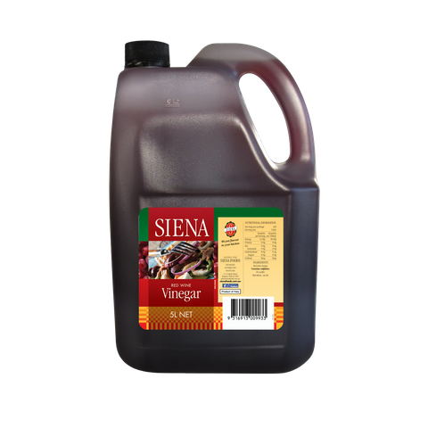 SIENA 5lt (2) ITALIAN RED WINE VINEGAR