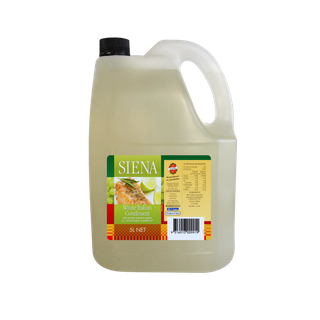 SIENA 5LT(2)WHITE BALSAMIC VINEGAR