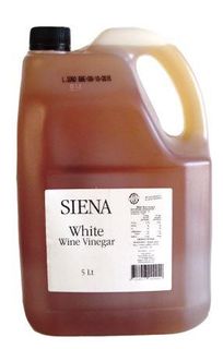 SIENA 5lt (2) ITALIAN WHITE WINE VINEGAR