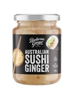 BUDERIM 6x200gm SUSHI GINGER