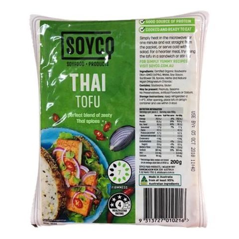 SOYCO 12x200g TOFU THAI SPICY