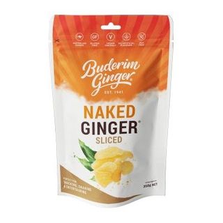 BUDERIM 5x350gm SLICED NAKED GINGER