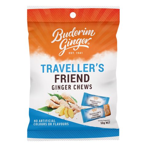 BUDERIM 12x50gm TRAVELLERS FRIEND