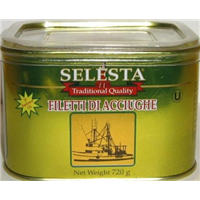 SELESTA (12) 690gm TIN ANCHOVY FILLET