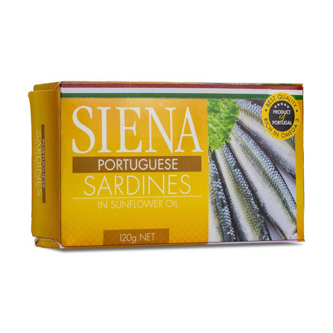 SIENA 12x120g(4)P/GUESE SARDINES SUN OIL