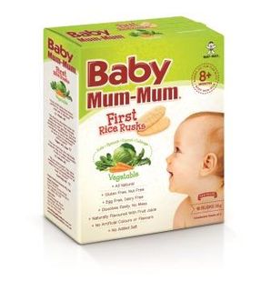 BABY MM 4x36GM RICE RUSK VEGETABLE