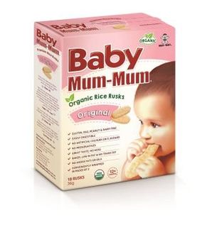 BABY MM 4x36GM RICE RUSK ORIGINAL