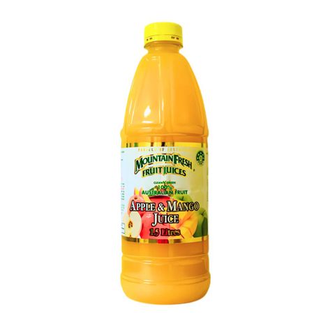 M.FRESH 6x1.5litre APPLE & MANGO JUICE