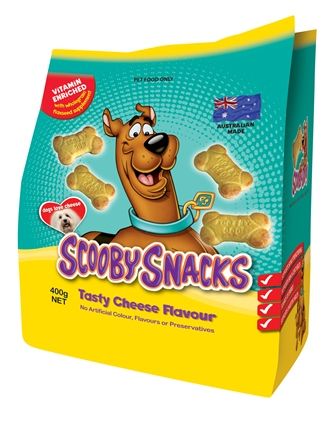 SCOOBY SNACK 5x400gm TASTY CHEESE (DOGS)