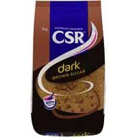 CSR (9) 1kg DARK BROWN SUGAR