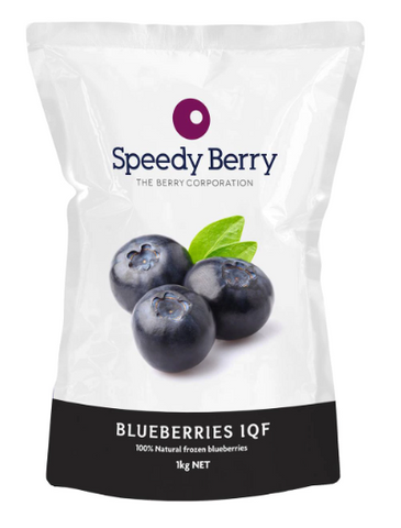 SPEEDY 1kg (10) BLUEBERRIES FROZEN