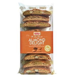 ITAL 10x225g ALMOND DELIGHT CAKE SLICE