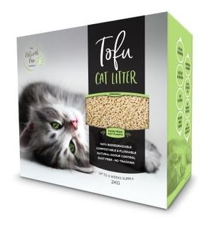 NATURAL PAW CO 4x2kg TOFU CAT LITTER